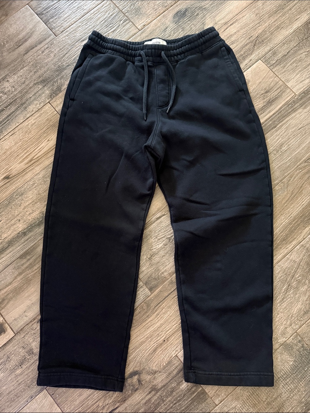 Men's Black Hollister Sweatpants